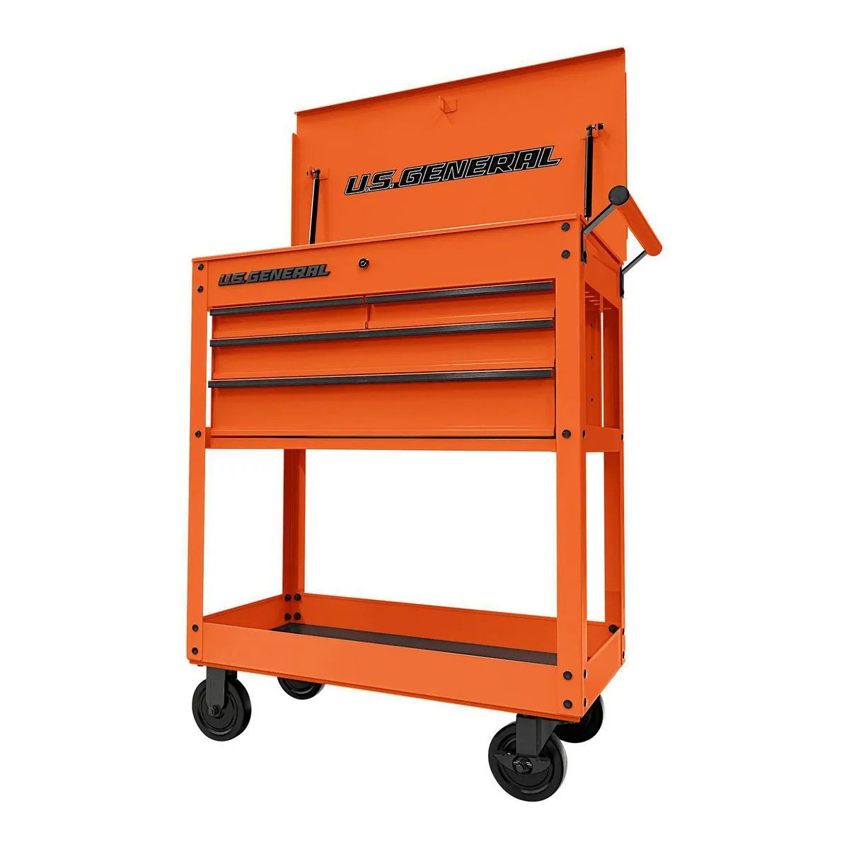 30 in., 4-Drawer Tech Cart