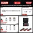 ICON 3/8 in. Drive SAE and Metric Modular General Service Socket Set, 54-Piece