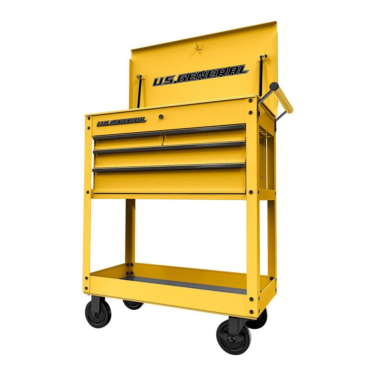 30 in., 4-Drawer Tech Cart