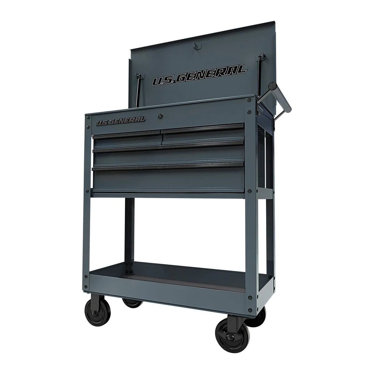 30 in., 4-Drawer Tech Cart