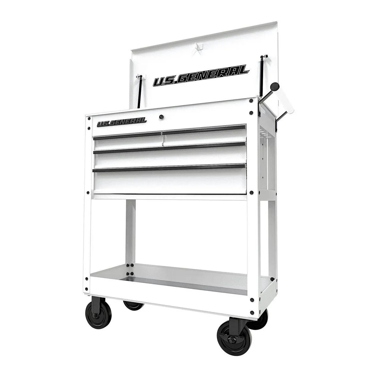 30 in., 4-Drawer Tech Cart