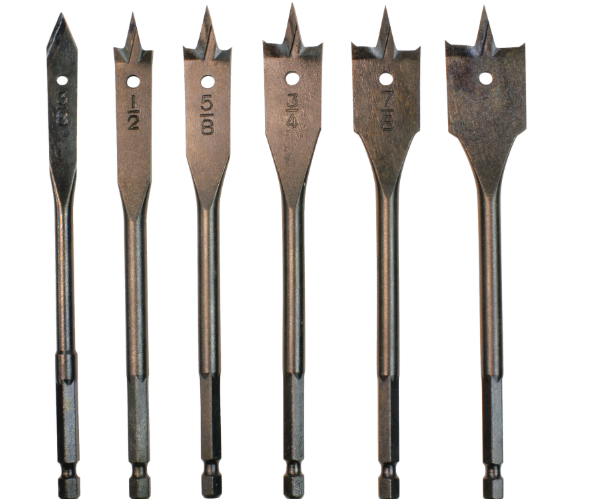 Spade Bit Set 6pcs.