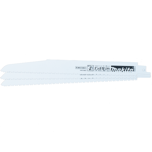 Demolition Recipro Saw Blade, 9" 8/10TPI, 3/Pcs Makita