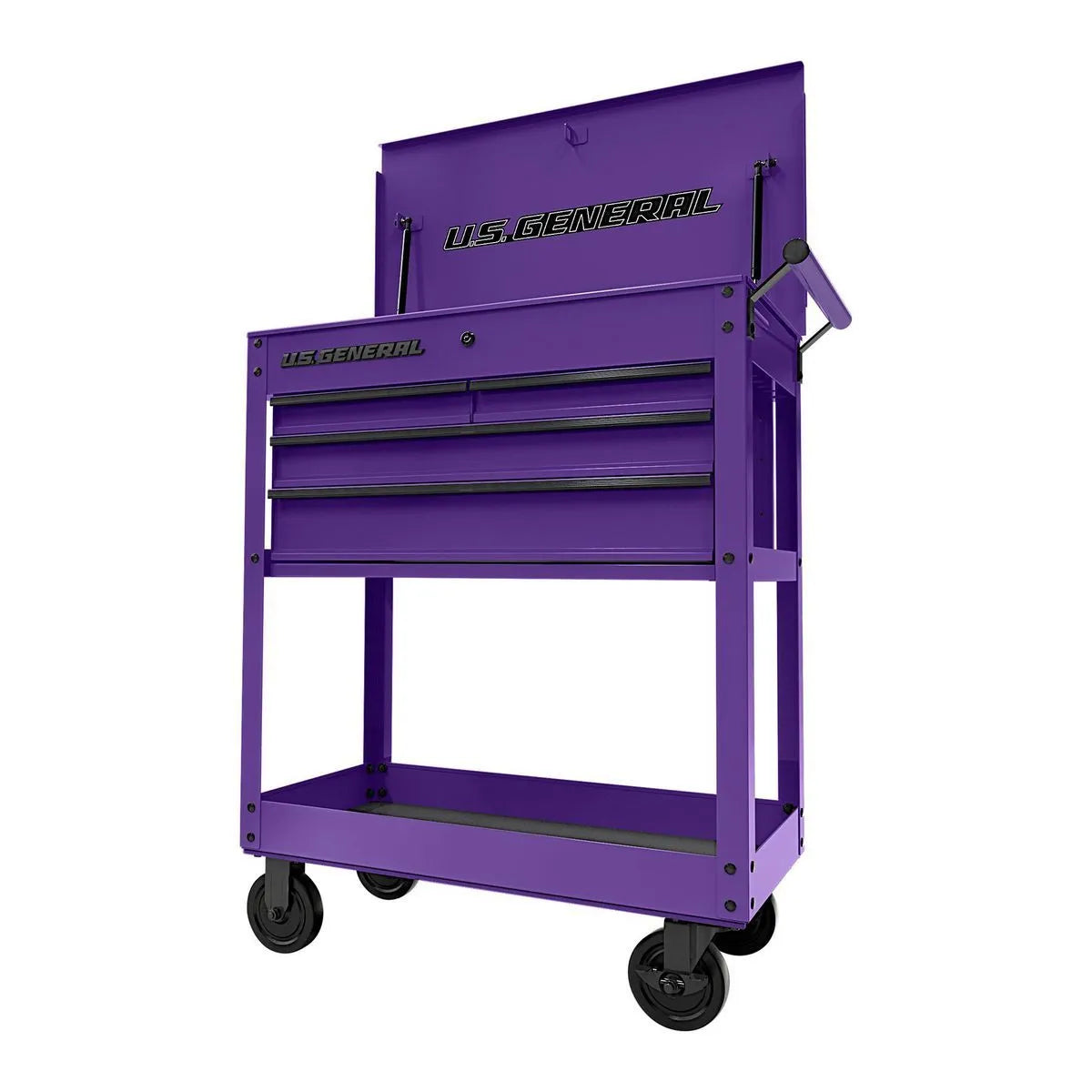 30 in., 4-Drawer Tech Cart