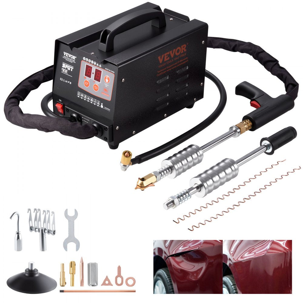 Stud Welder Dent Repair Kit, 110V Spot Welding Machine with Slide Hammer VEVOR