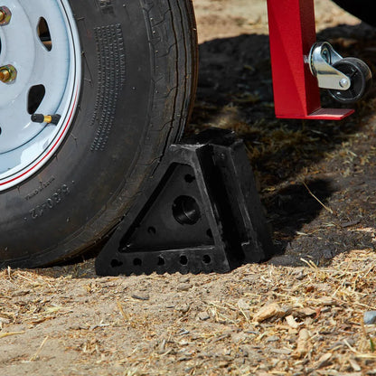 Solid Rubber Wheel Chock