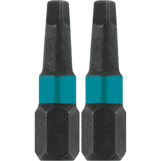 Square #2 Recess 1″ Insert Bit, 2/Pcs ImpactX™ Makita