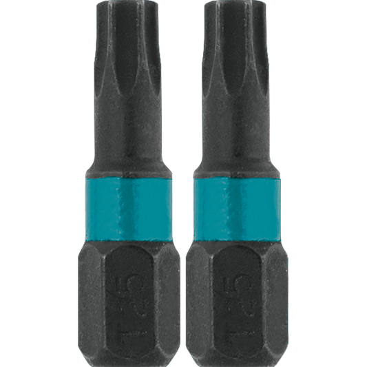 Torx® T25 1″ Insert Bit, 2/Pcs ImpactX™ Makita