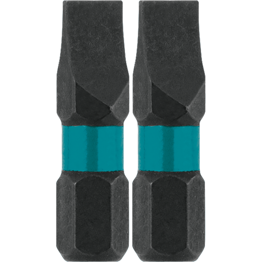 Slotted #8 -1″ Insert Bit, 2/Pcs ImpactX™ Makita