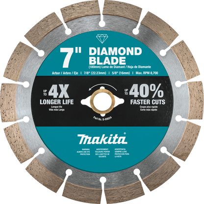 Diamond Blade, 7" Segmented, General Purpose Makita