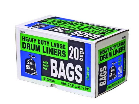 Heavy Duty Trash Bags 55 Gal