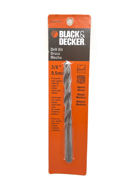 3/8 in. Hight Speed Steel Drill Bit By Black & Decker
