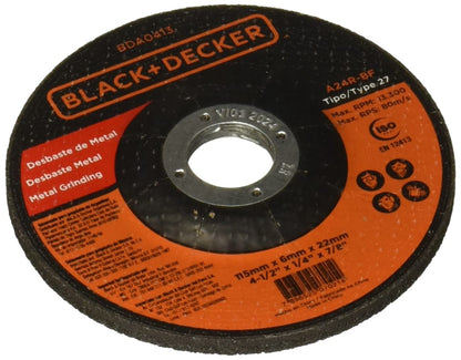 Abrasive Disc for Cutting Metal 4-1/2 X 1/4 X 1/4 inch.
