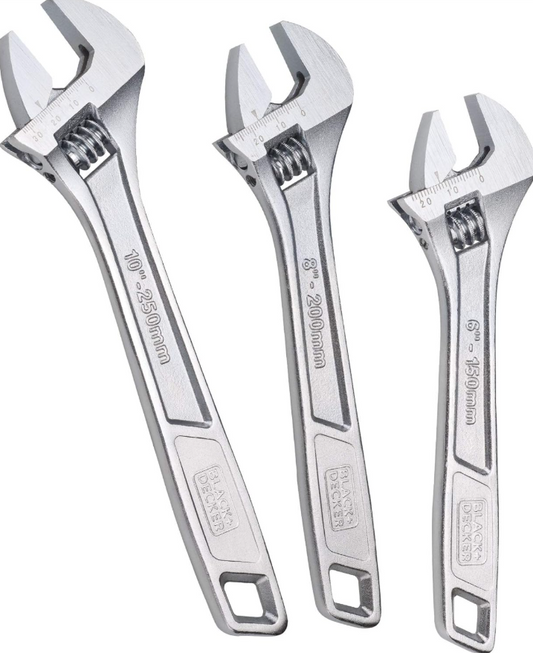 Ajustable Wrench Set By BLACK + DECKER