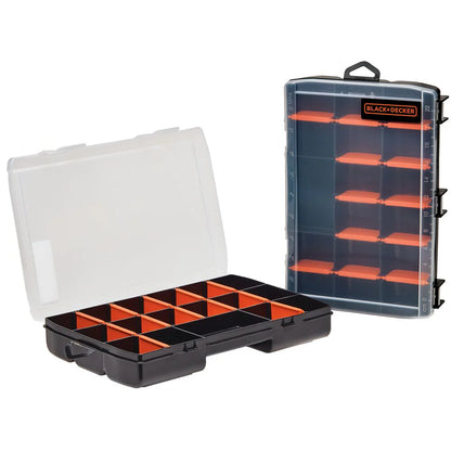 Organizer Box With Dividers Small Parts BLACK&DECKER