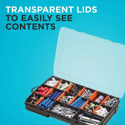 Organizer Box With Dividers Small Parts BLACK&DECKER