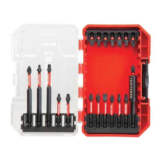 Set 20 PC Driving Bit 1/4" W/Case Craftsman