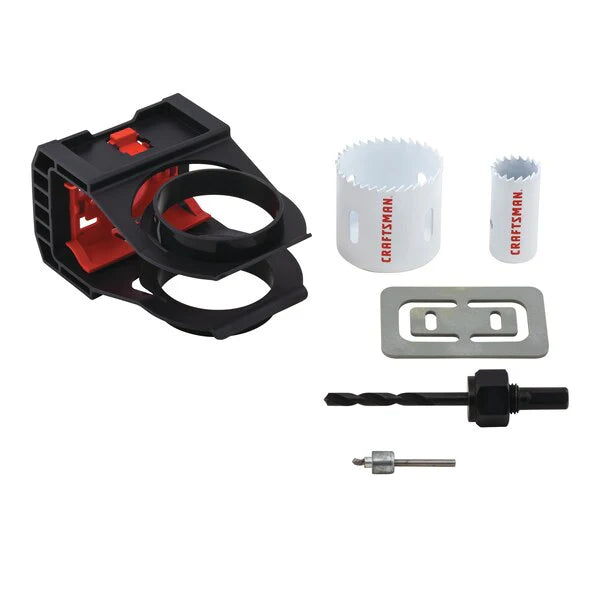Set 6 PC Door Lock Installation Kit Craftsman