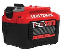 Lithium Ion Battery V20/9.0AH Craftsman