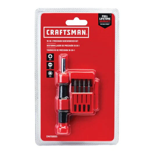 Precision Multi-Screwdriver 18 PCS. Craftsman