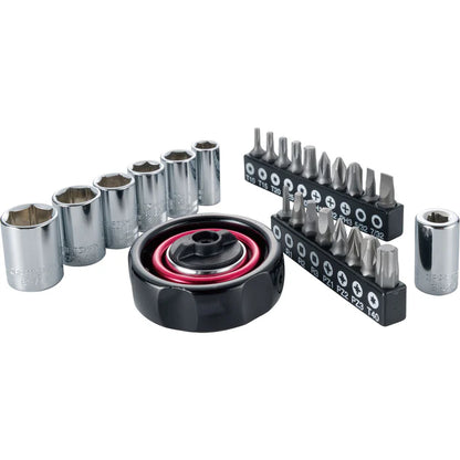 Set 26 PC. 1/4" Sae/Metric Palm Ratchet Tool Craftsman