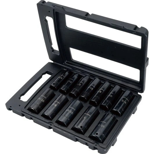 Set 12 PC. SAE Impact Deep Socket DR. 1/2" Craftsman