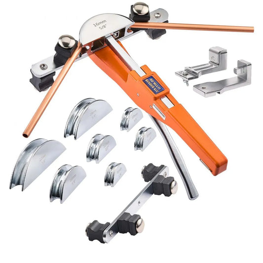 Tubing Bender Kit, 1/4 to 7/8 Inch, Compact Ratcheting Tube Pipe Bender VEVOR