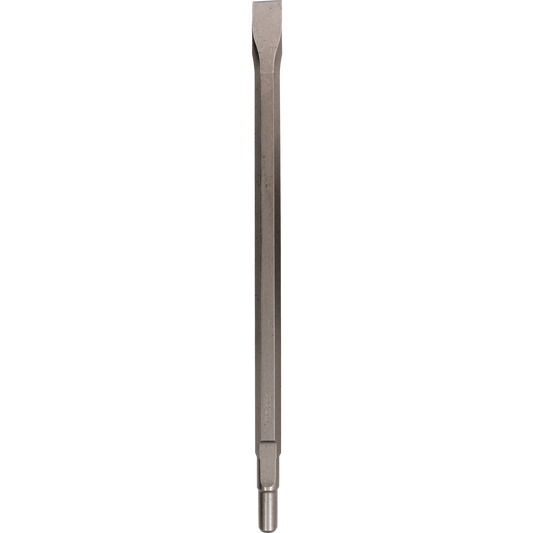 Flat Chisel, Spline 1‑1/8" x 18" or 3/4" hex ‑ 21/32" Round Makita / D-19205