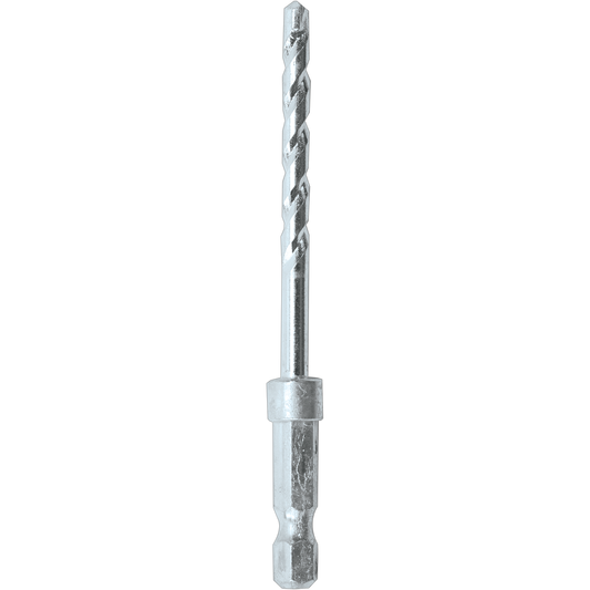 3/16" Masonry Drill Bit, 1/4" Hex Shank