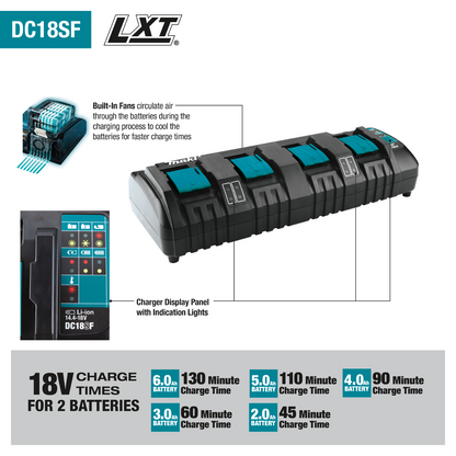 Port Charger -4 18V LXT® Lithium‑Ion