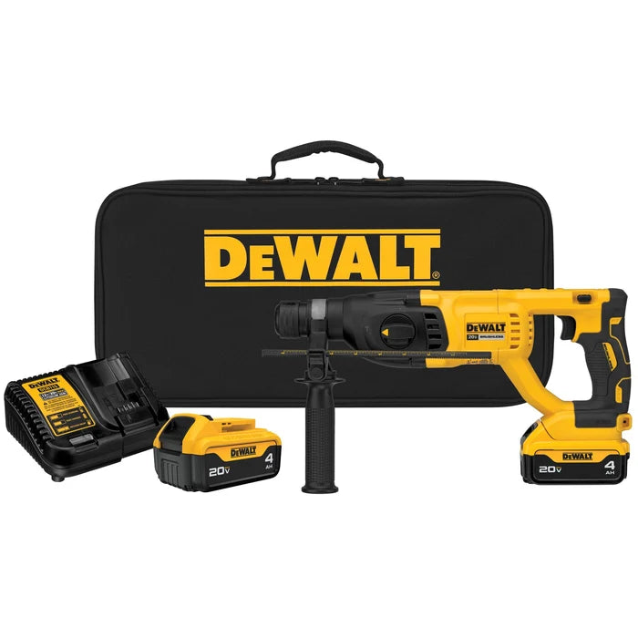 Rotary Hammer 1" SDS Plus 20V MAX W/2 Battery 4.0AH/20V Dewalt