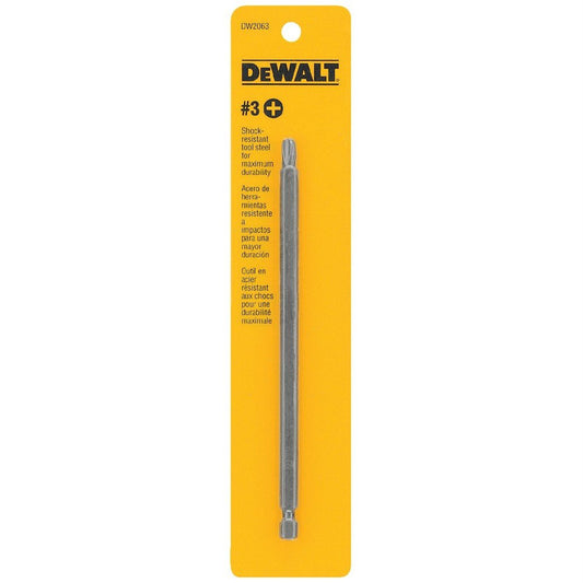 Phillips #3 x 6" Power Bit DEWALT