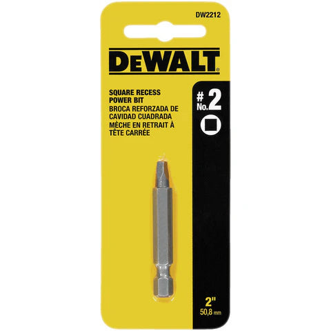 Square #2 X 2" Power Bit DEWALT