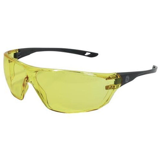 Gray/Amber Safety Glasses GE