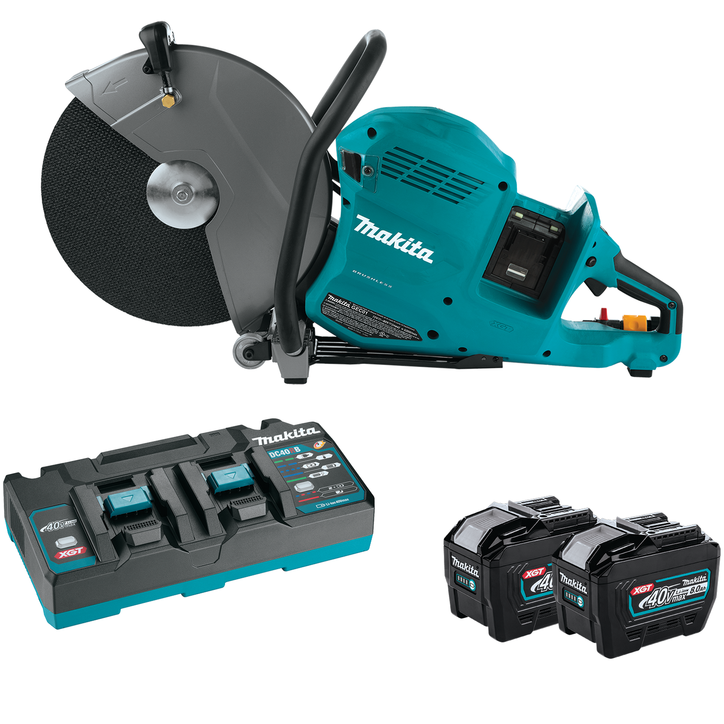 14" Power Cutter Kit, With AFT®, Electric Brake (8.0Ah) 80V Max (40V Max X2) XGT®