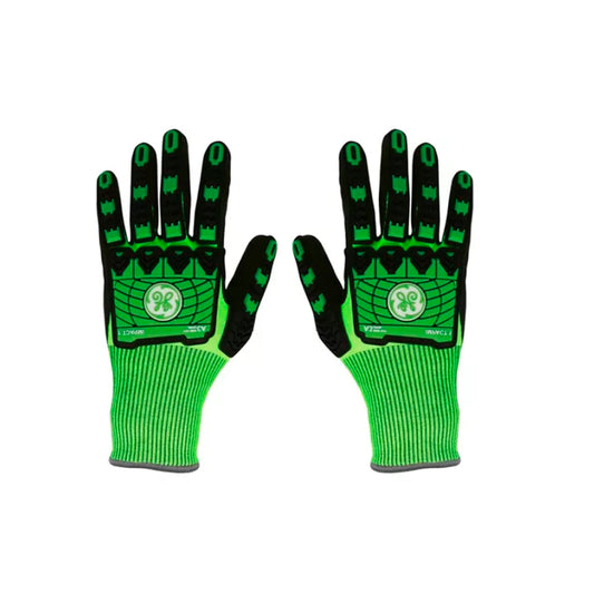 Touch Screen Sandy Nitrile TPR Impact 1 Resistant Gloves A3 Large