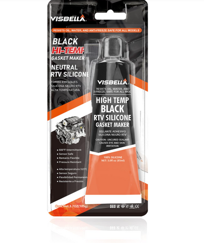 HIGH TEMP BLACK RTV SILICONE