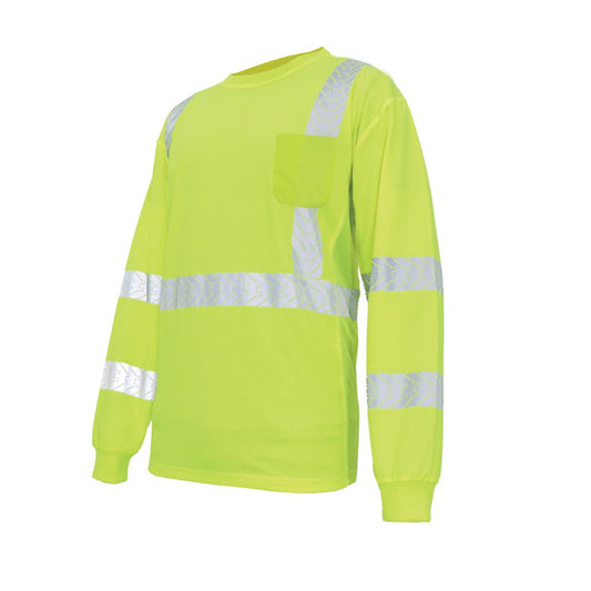 Green Reflective Long-Sleeve Shirt Type R / Class 3 Medium GE