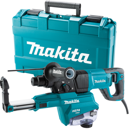 1" SDS‑PLUS AVT® Rotary Hammer, w/ HEPA Dust Extractor (D‑handle)