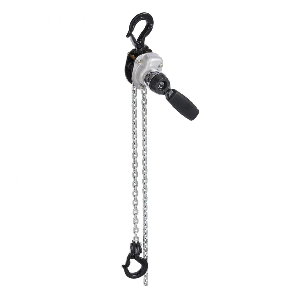 Manual Lever Chain Hoist, 1/2T 1100LBS Capacity Heavy Duty Come Along, 20FT Lift G80 Alloy VEVOR