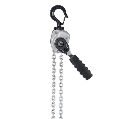 Manual Lever Chain Hoist, 1/2T 1100LBS Capacity Heavy Duty Come Along, 20FT Lift G80 Alloy VEVOR