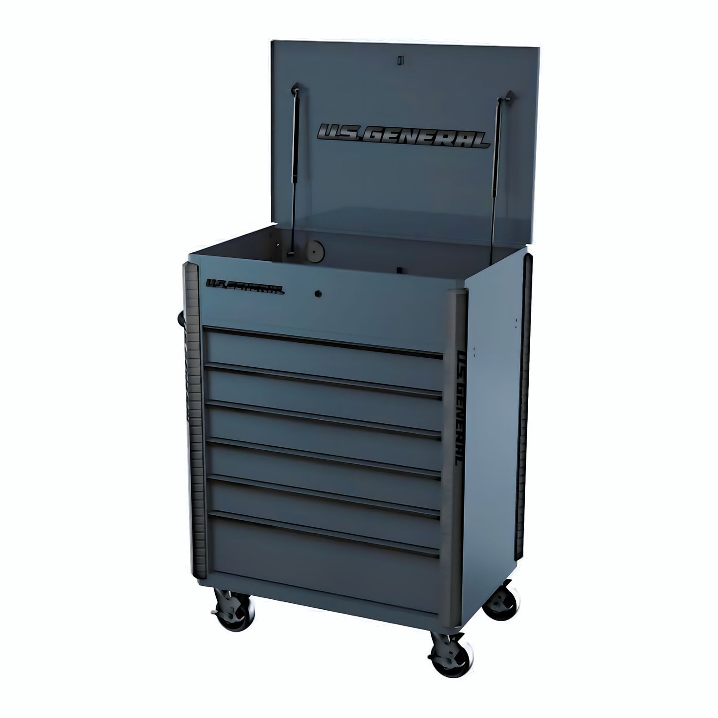 34 in. X 23 in. 6- Drawer Full-Bank Service Cart / 59854