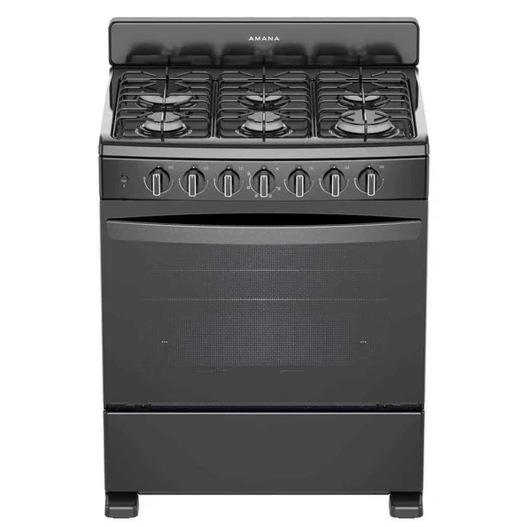 Amana 30" Black Gas Stove