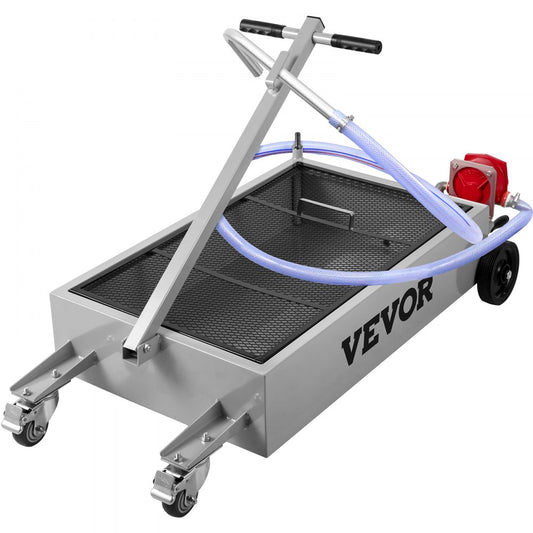 Oil Drain Pan 15 Gallon Oil Drain Tank, 57L Low Profile Oil VEVOR