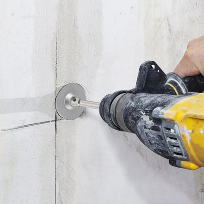 Concrete Hole Saw Kit, 1-2/11\", 1-3/5\", 2-9/16\", 3-5/32\", 3-15/16\" VEVOR