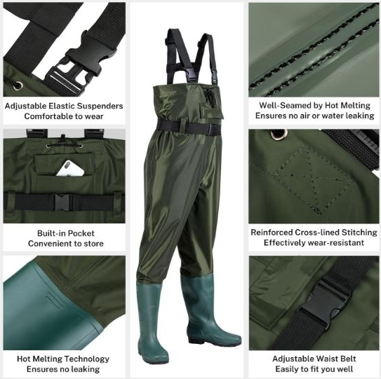 Nylon Chest Waders Hunting
