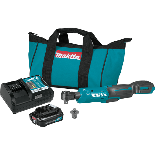 Ratchet Wrench 3/8" & 1/4" CXT® Litio‑Ion de 12V Max (2.0Ah) MAKITA