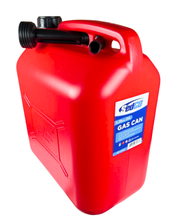 5 GAL. PLASTIC GAS CAN CONTAINER