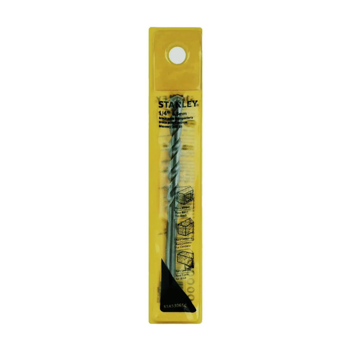 Drill Bit Concrete 1/4" x 4" STANLEY