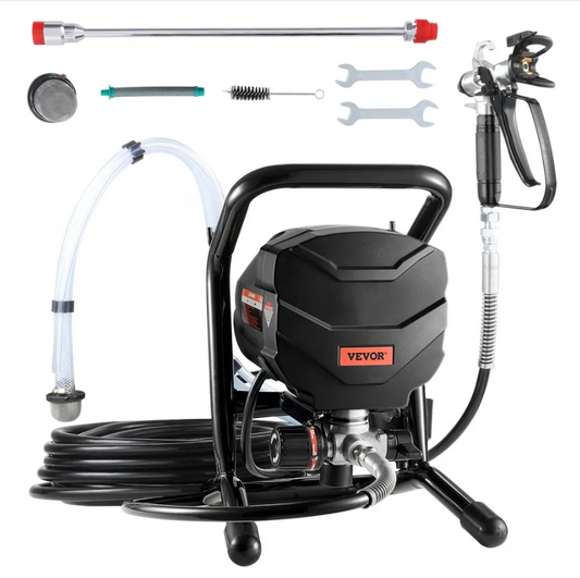 Stand Airless Paint Sprayer 3000PSI 650W Efficient Electric Airless Sprayer for Home